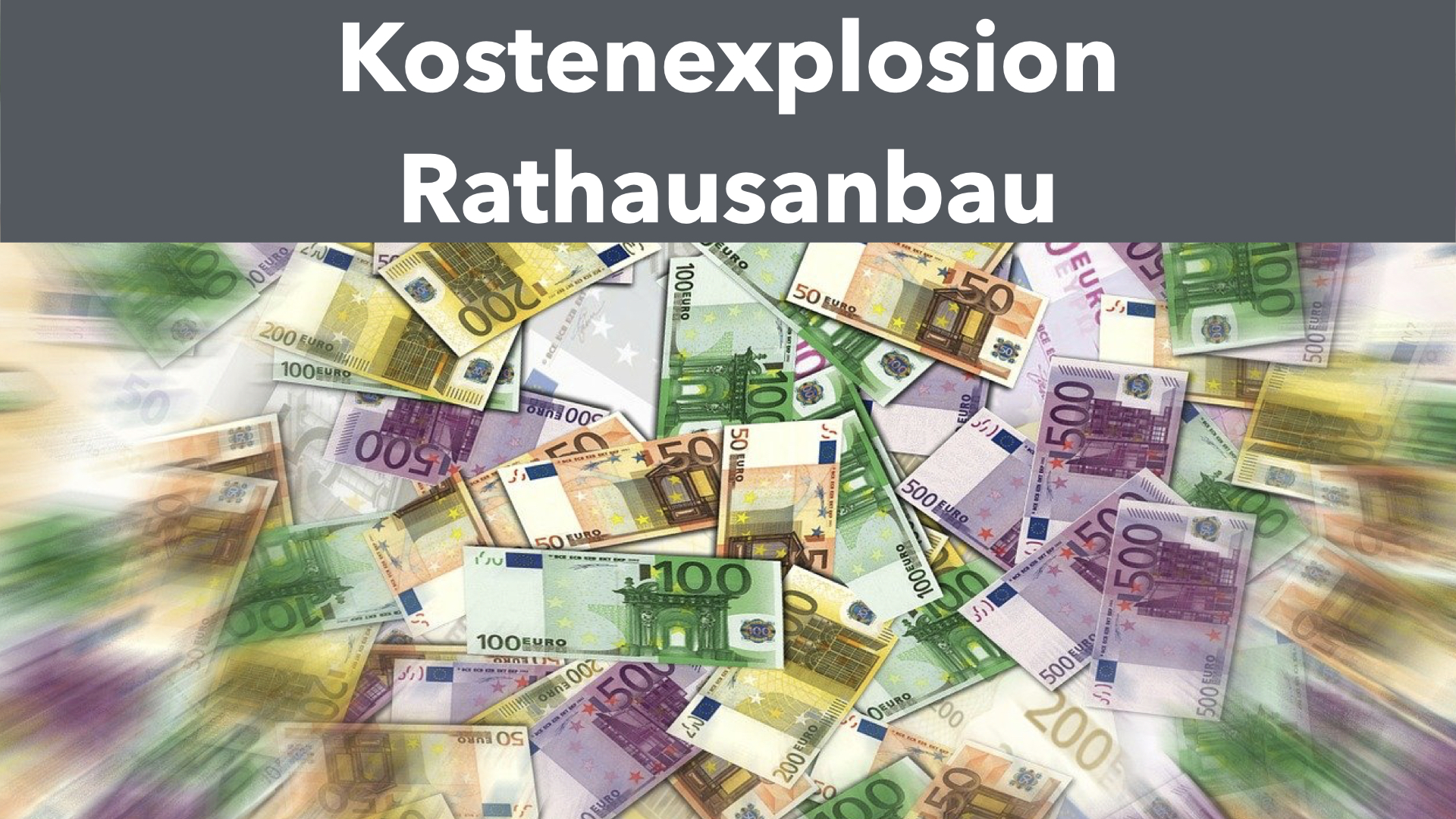 Kostenexplosion Rathaus