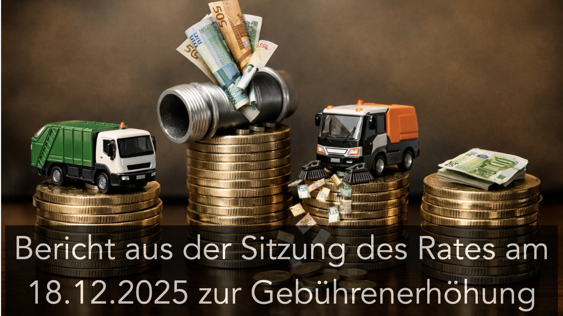 Gebührenerhöhung TBR – Bericht aus der Sitzung des Rates am 18.12.2025 Teil II 